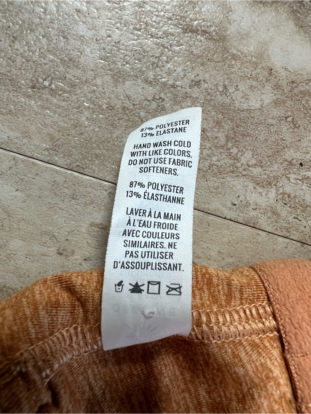 offline by aerie Mustard Orange The Hugger Moulant Bralette Recharge XS - Picture 6 of 7